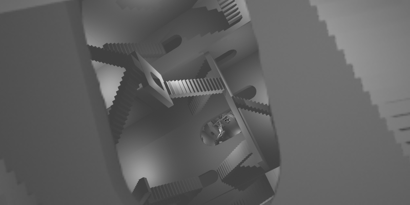 Stairs illusion cover art